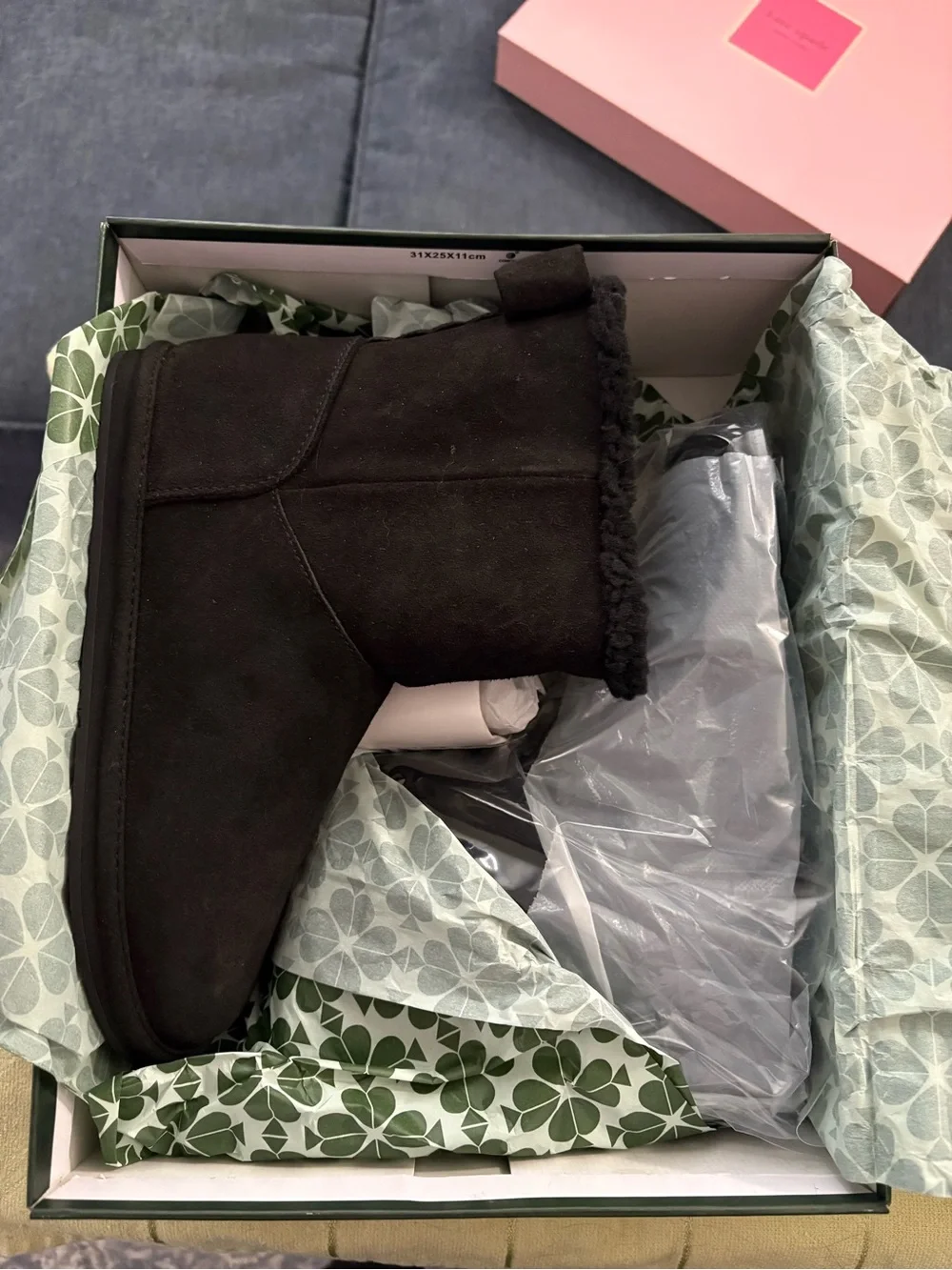 Kate Spade NWB Wonderland Black Boots